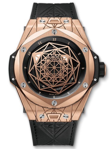 AAA Replica Hublot Big Bang Sang Bleu King Gold 45mm Watch 415.OX.1118.VR.MXM17